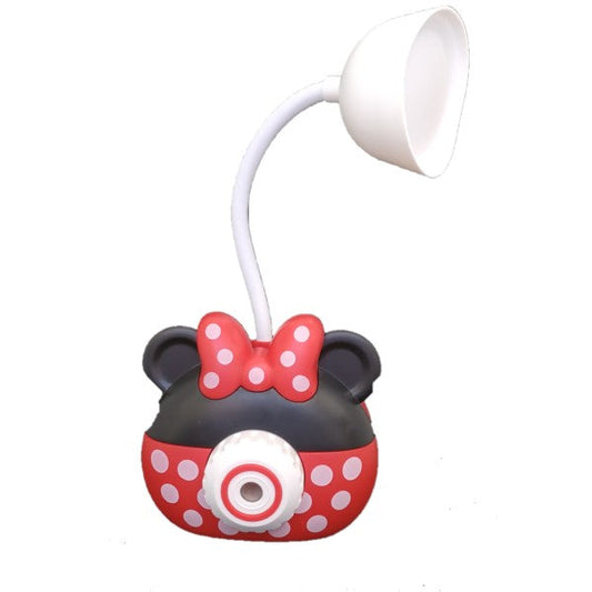 3 in 1 Polkadot LED Light, Pencil Holder & Sharpener